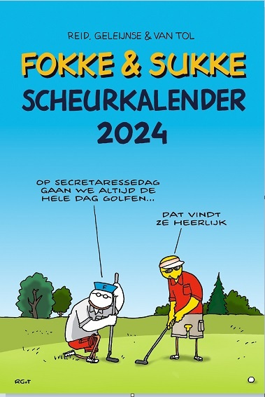 Fokke & Sukke Scheurkalender 2024-Bastiaan Geleijnse